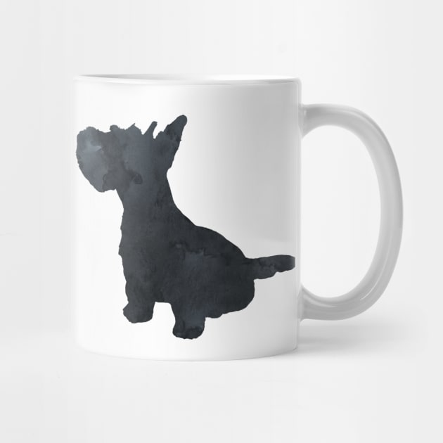 Scottish Terrier aka Scottie Dog Art by BittenByErmines